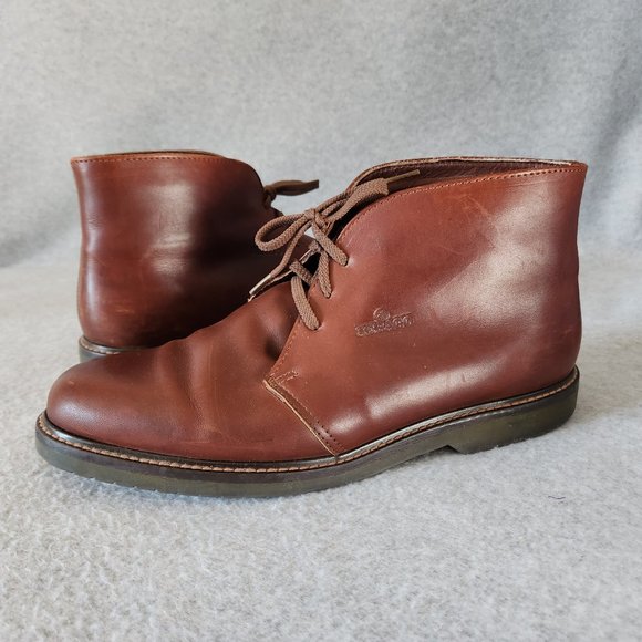 Sebago Drysides Waterproof Leather Chukka Boots Lace-Up Brown main image 7
